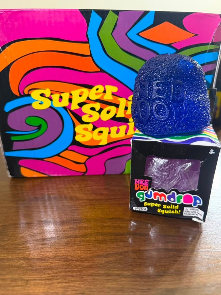 Authentic Nee Doh Gumdrop Super Solid Squish Needoh Gum Drop RARE