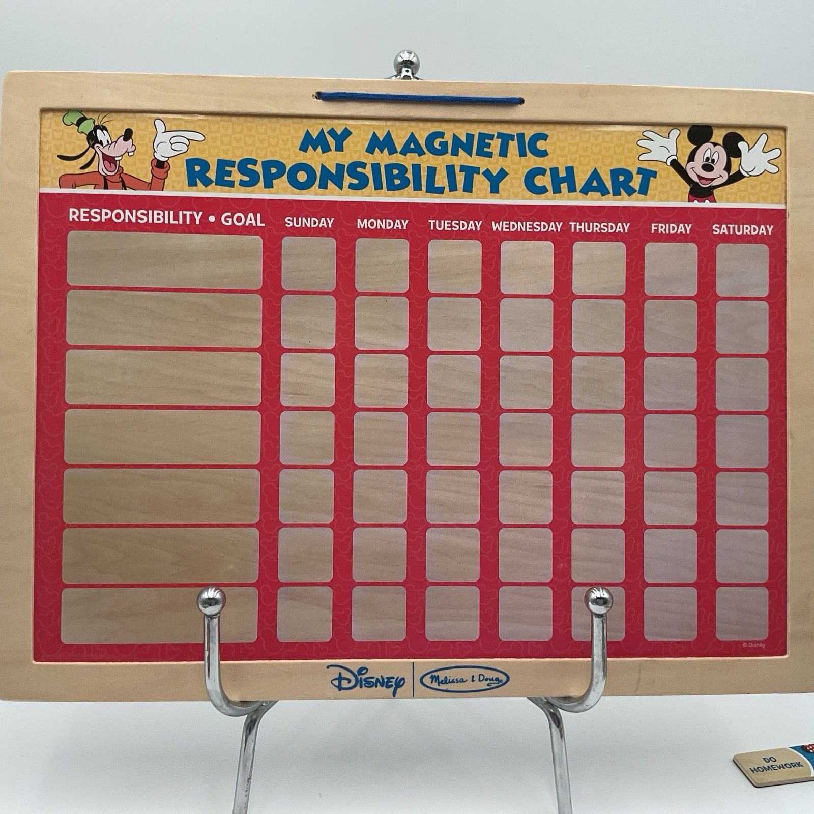 Disney Mickey Mouse Magnetic My Responsibility Chart By Mellisa And Doug
