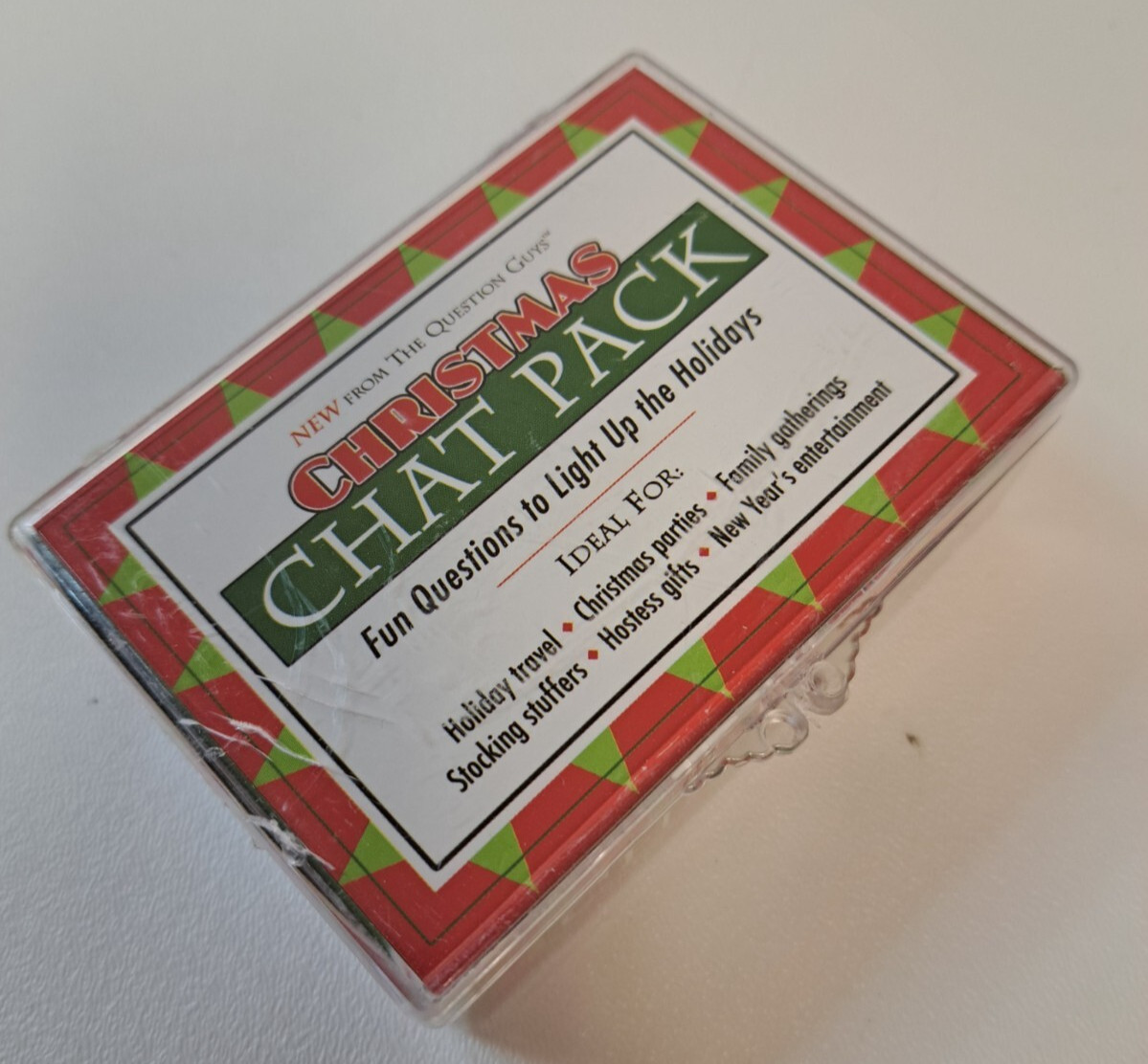 Chat Pack CHRISTMAS Fun Questions to Spark Conversations – 156 Cards New