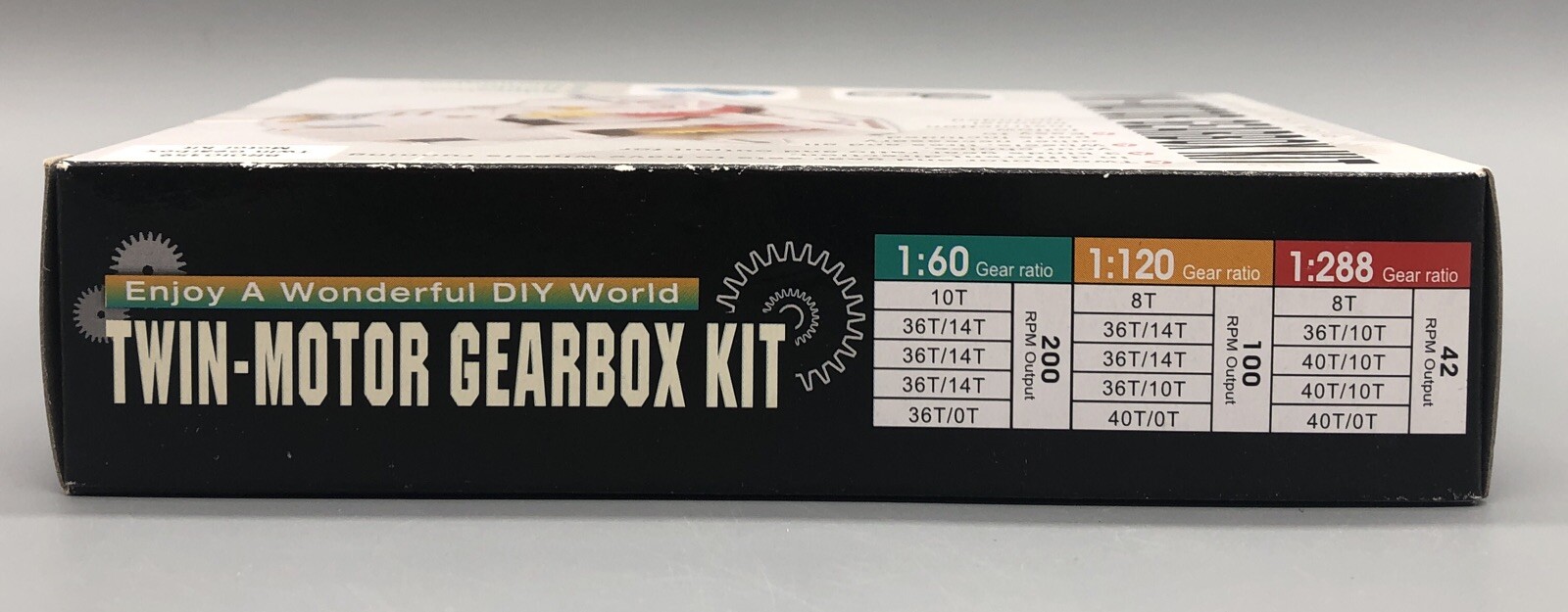 NEW Elenco 21-131 Twin Motor Gearbox Kit Science Engineer DIY