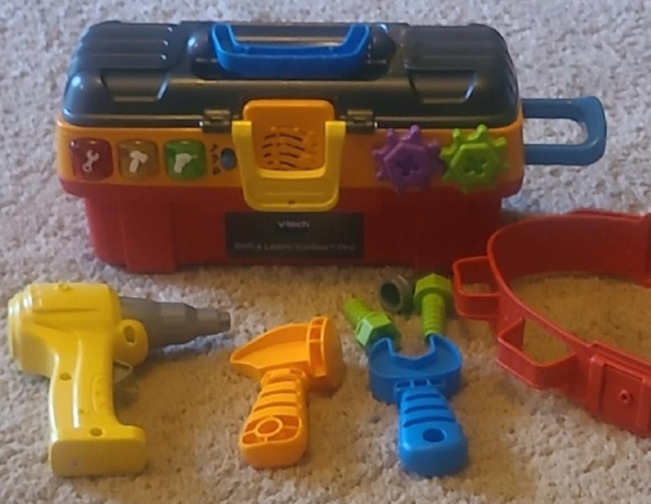 Toddler-Friendly Vtech Drill and Learn Toolbox – Fun & Educational Playtime Tool