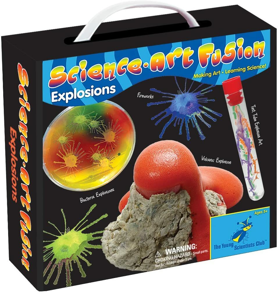 Kids Science Experiment Kit 5-7 Year Fusion Volcanic Explosion Hands on