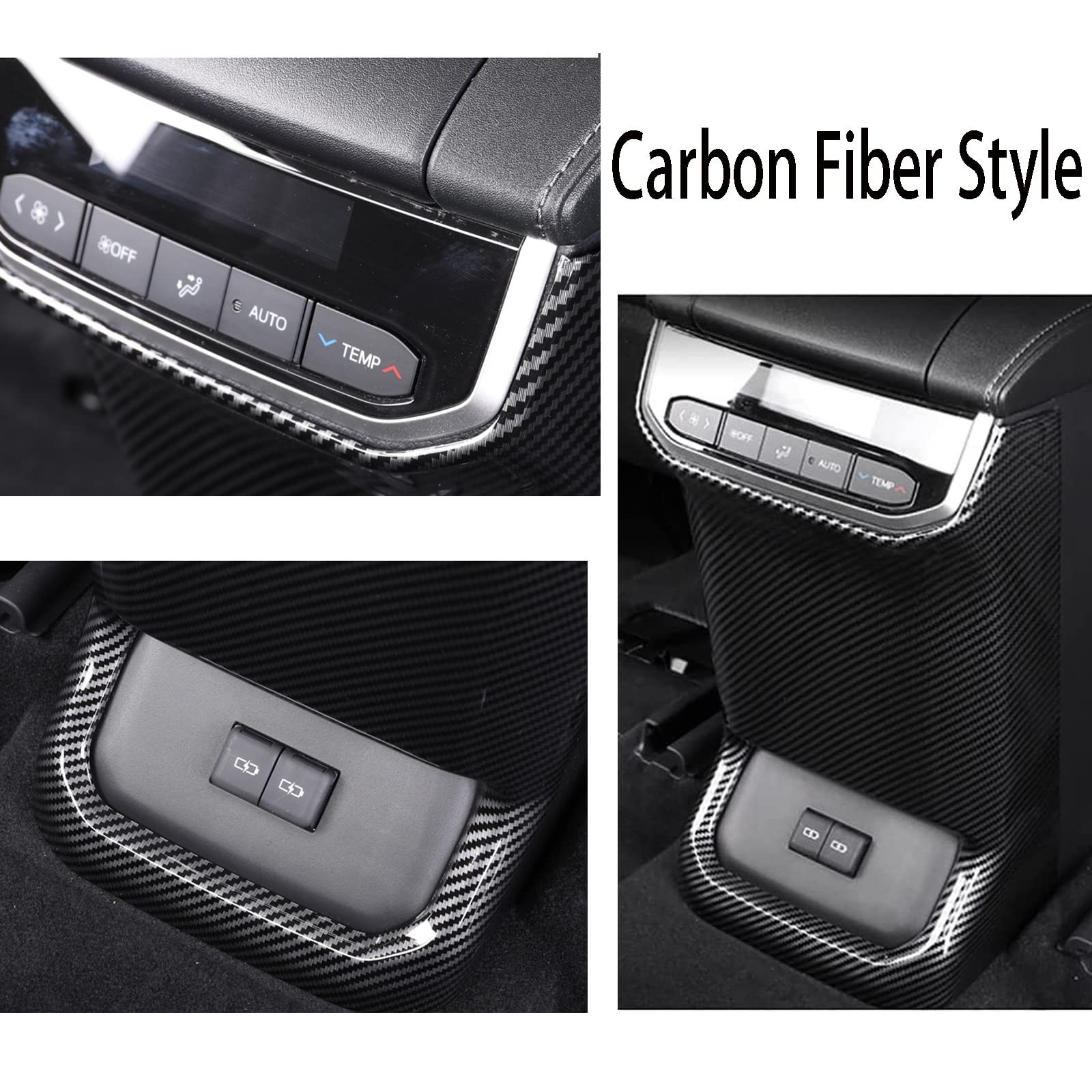 Car Interior Accessories for Toyota Highlander 2020 2021 2022 2023 2024 2025 …