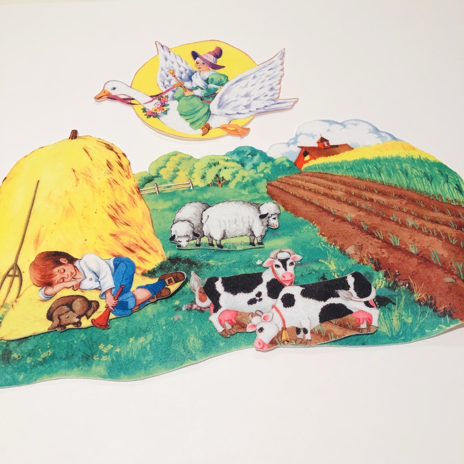 Little Folks Visuals Felt Nursery Rhymes 3 Mother Goose Little Bo Peep Shapes