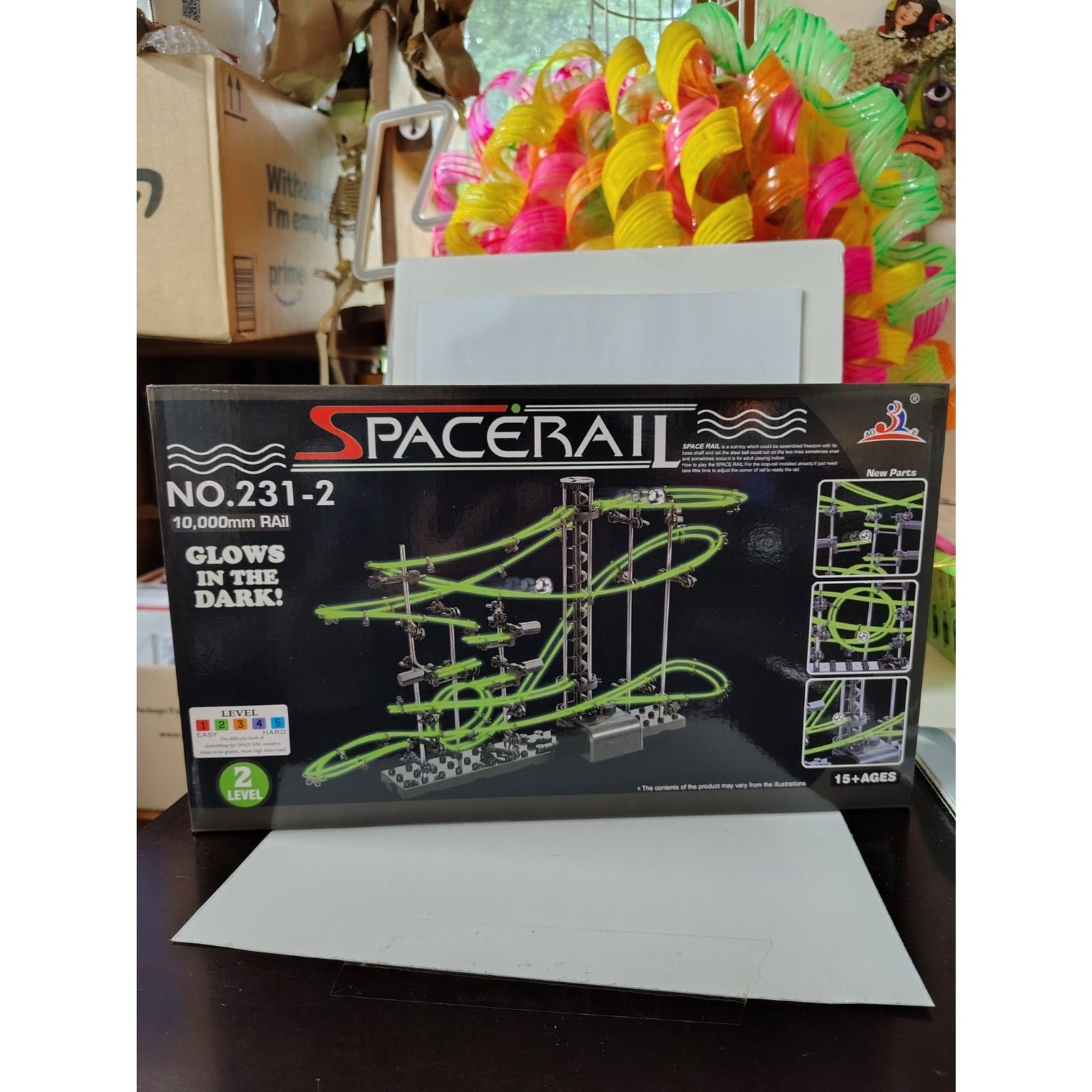 Spacerail Level 2 Marble Roller Coaster Set – 10,000mm Rail No. 231-2