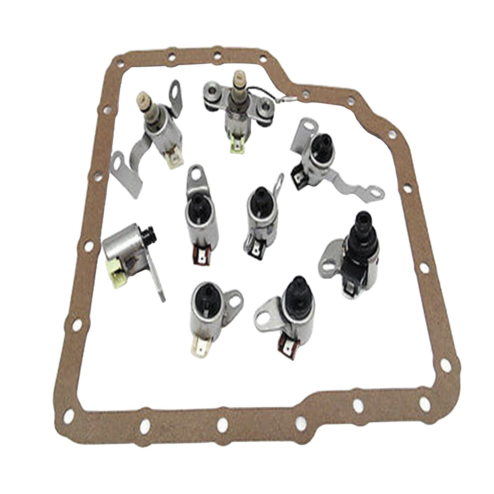 OEM JF506E 09A D98420 9pcs Transmission Shift Solenoid Set With Gasket Compat…