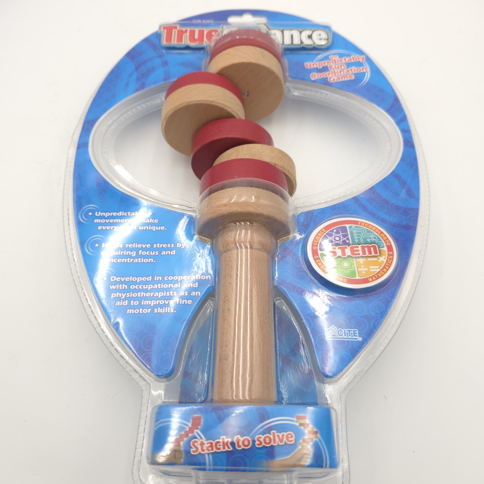 TrueBalance STEM Coordination Game Handheld Balance Challenge Toy NEW