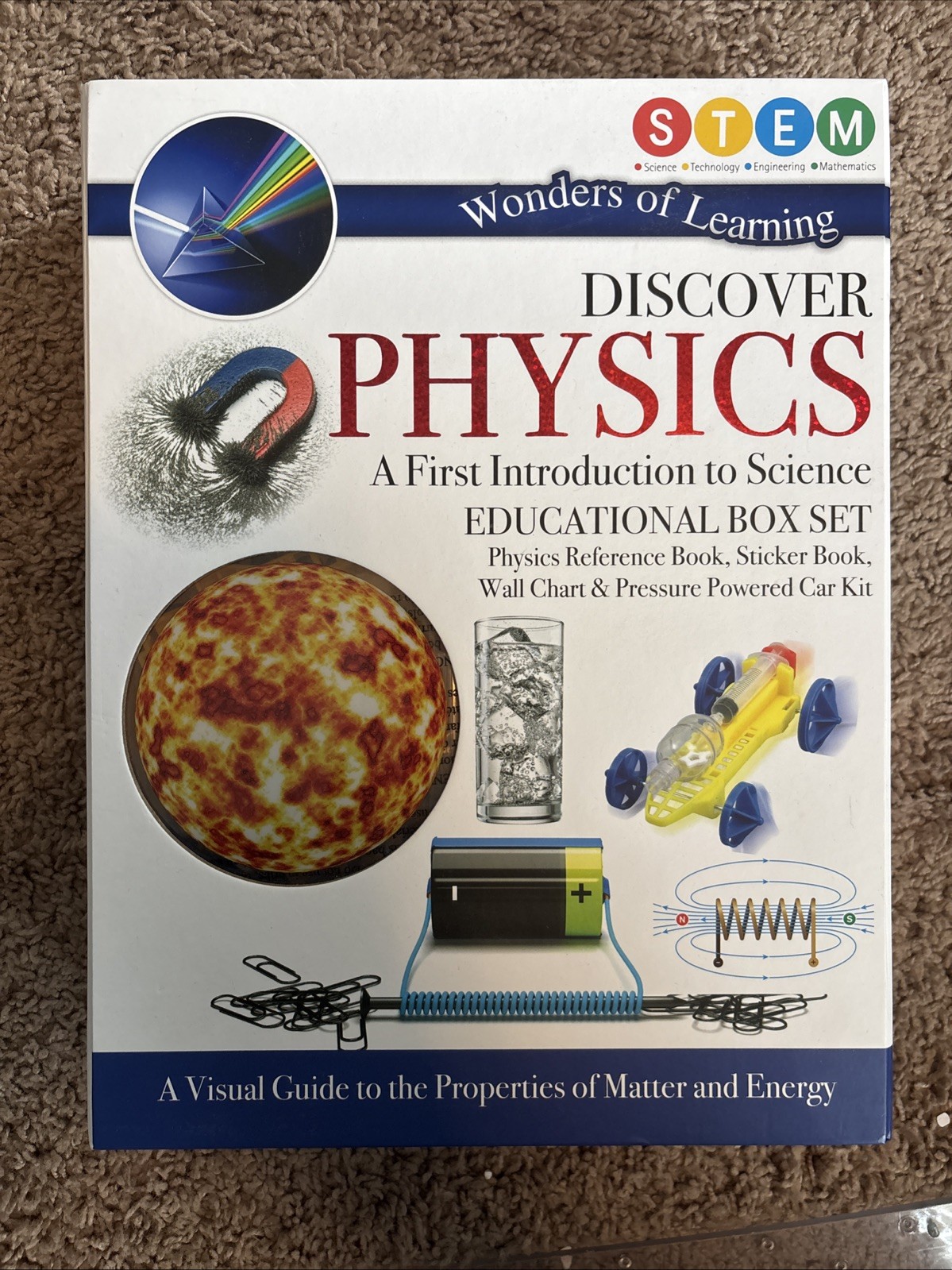 Discover Physics, A First Introduction To Science Educational Box Set, STEM