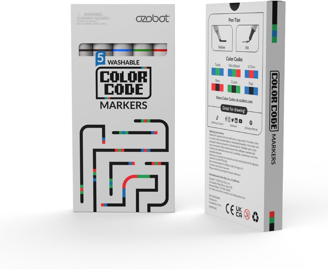 Color Coding Markers, Color Variety for Creative STEM Education, Classroom & Hom
