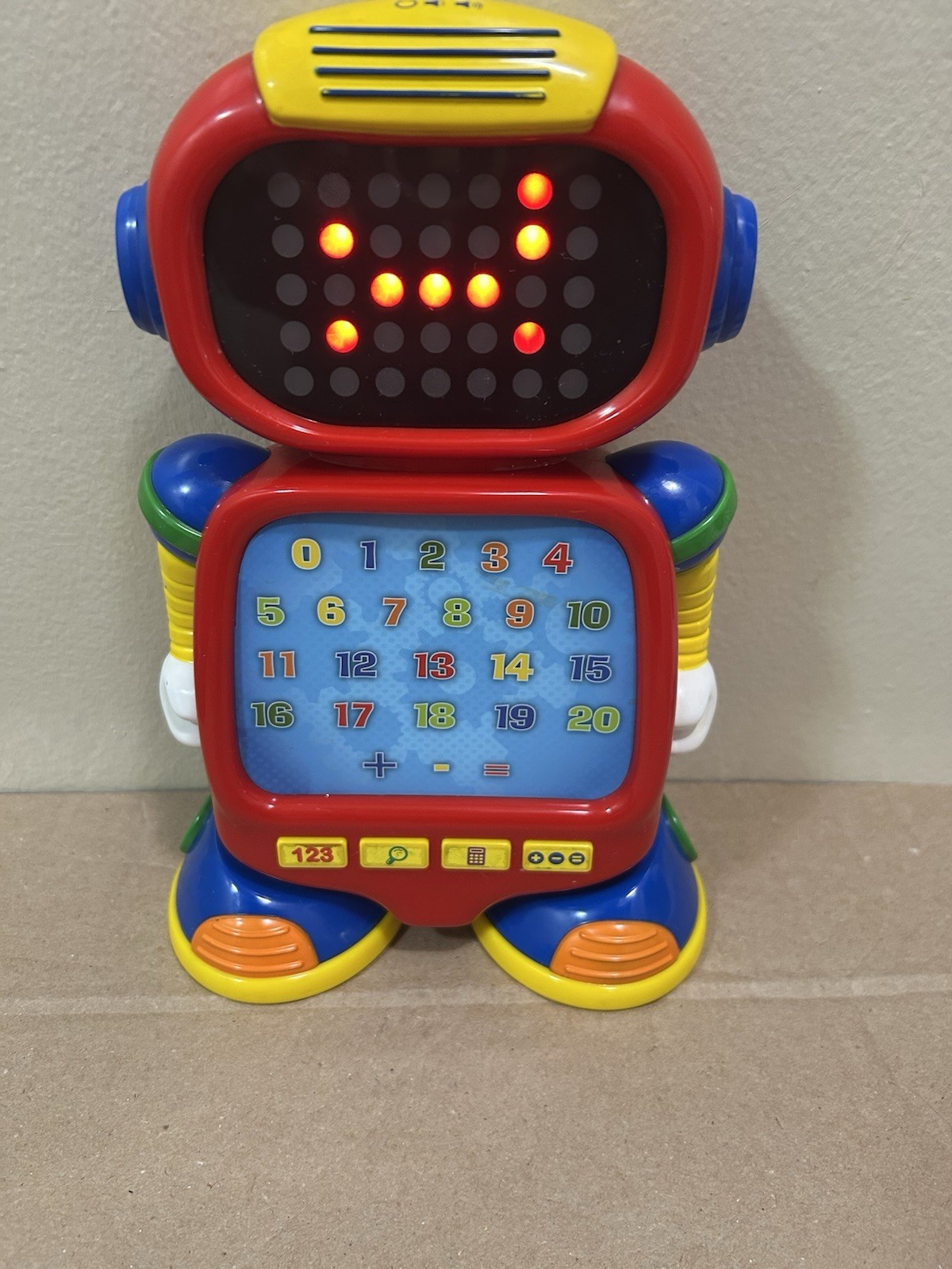 The Learning Journey Touch Learn Math Bot 2016 Tested Works Fine