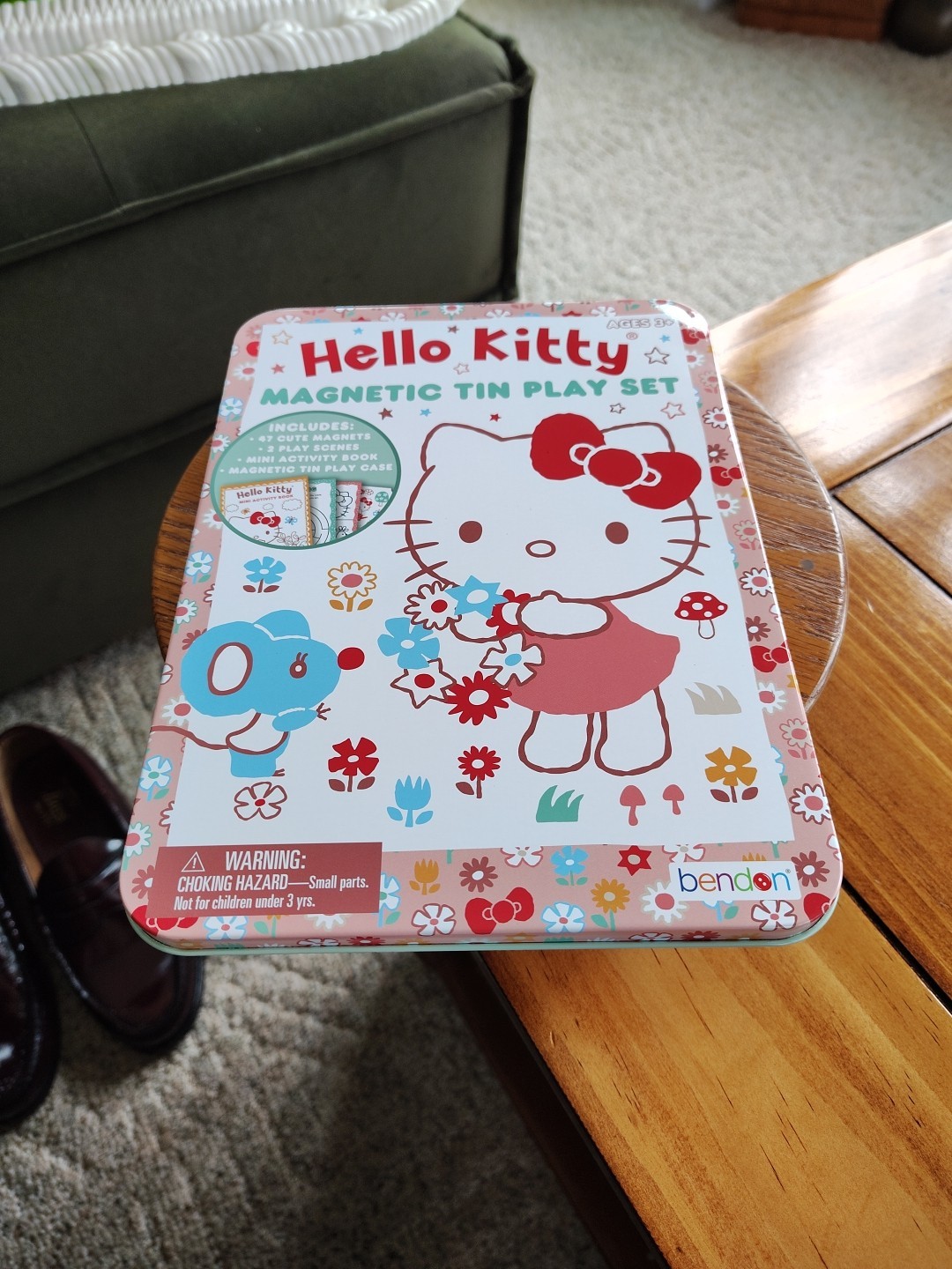 Hello Kitty Magnetic Creative Play Activity Tin Set NEW SEALED