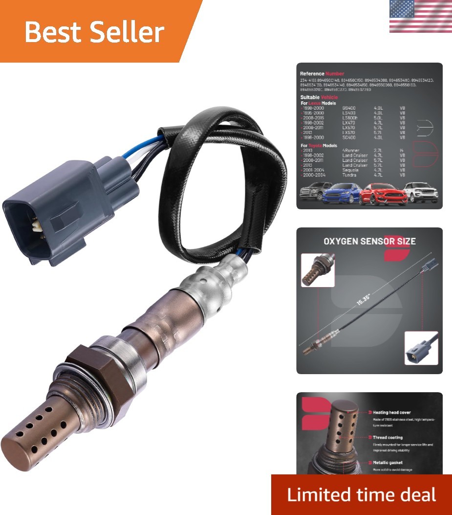BDFHYK Oxygen Sensor Upstream & Downstream O2 Sensor, Compatible with Lexus…