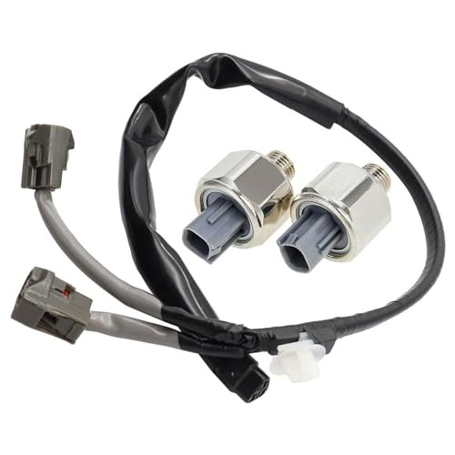 FZJDSD 2pcs Engine Knock Sensor with Harness 8221934010 Compatible with Toyota
