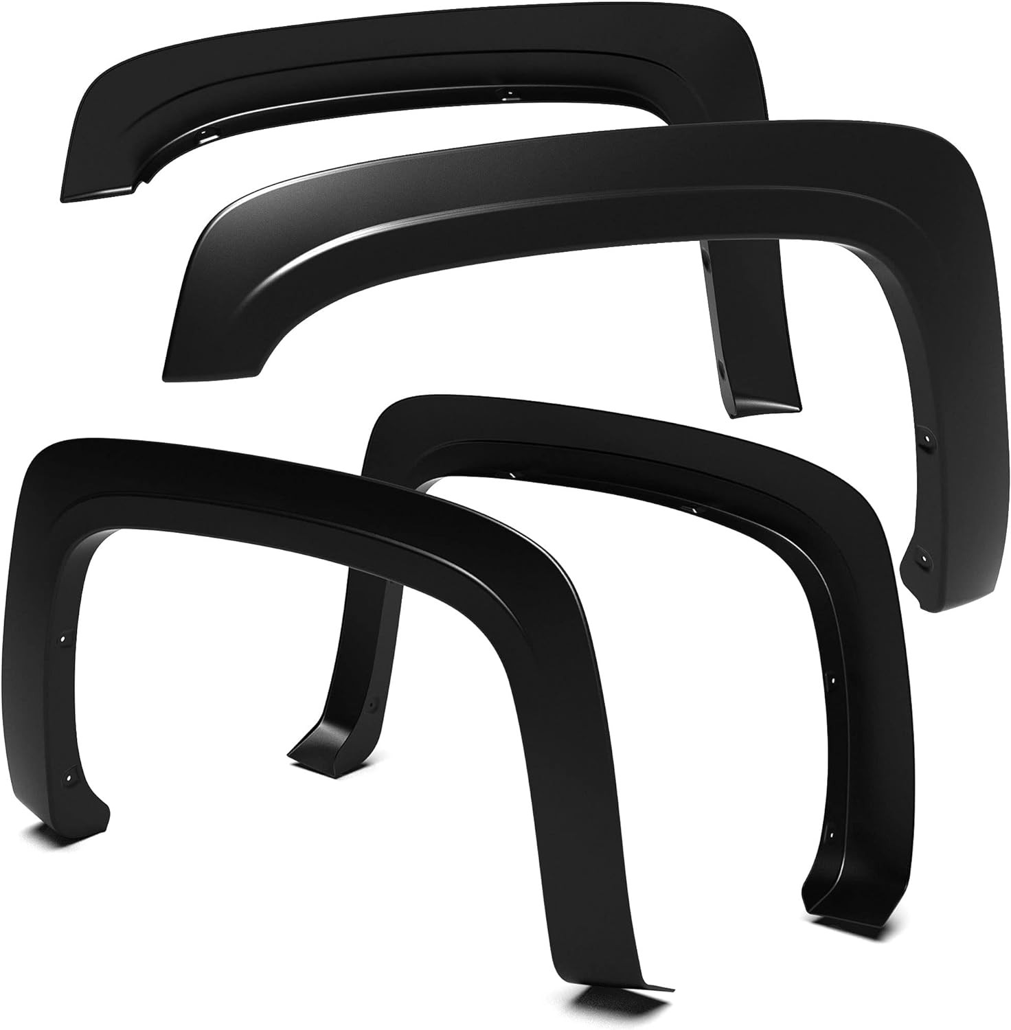 Fender Flare Compatible w 2007-2013 Chevy Silverado 1500 2500 3500HD (No classic