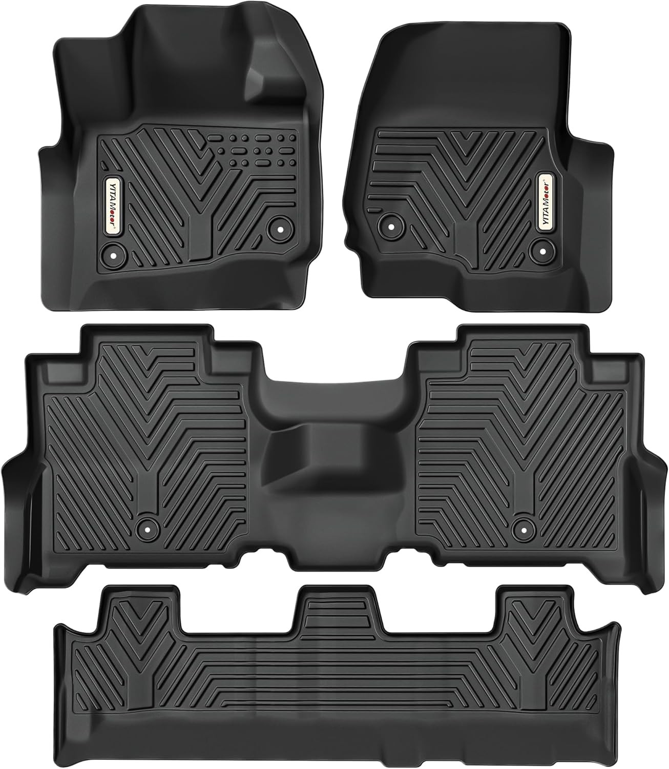 YITAMOTOR Floor Mats Fit for 2018-2025 Ford Expedition/Expedition Max (Only Fit
