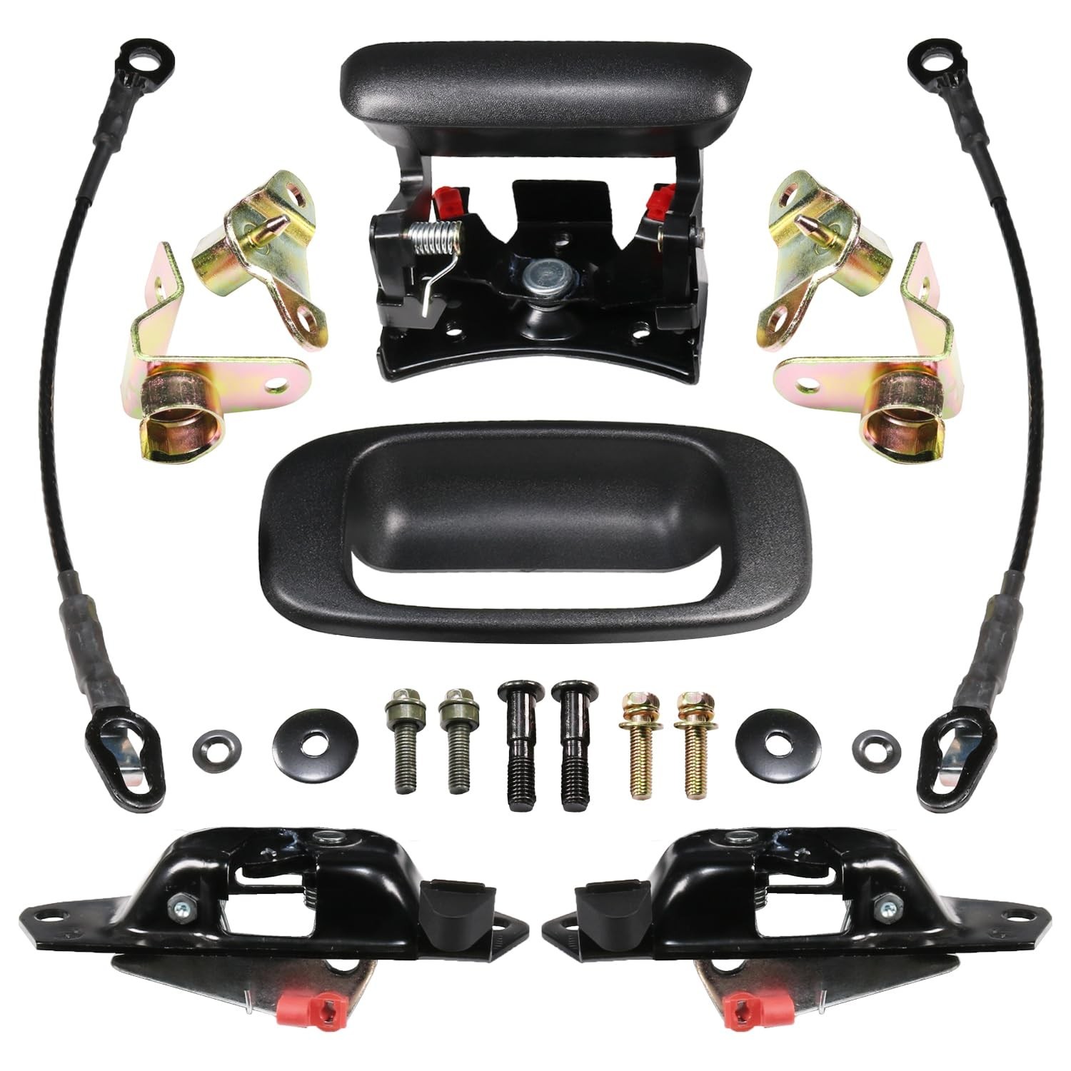 Tailgate Hardware Repair Kit Replacement for 1999-2006 Chevrolet Chevy Silver…