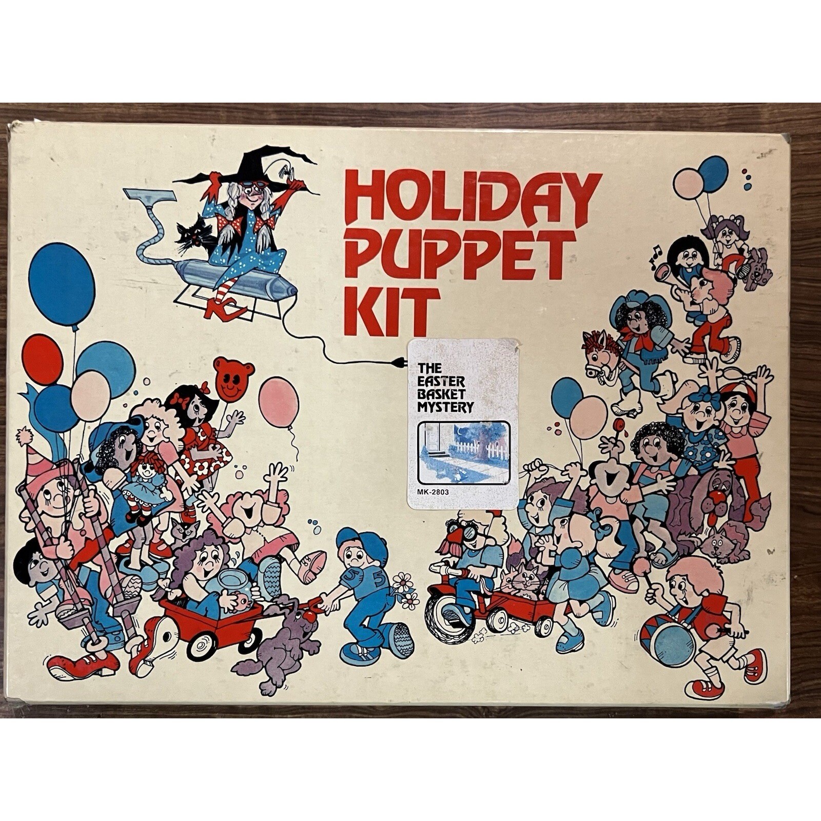 1977 Vintage Holiday Puppet Kit – The Easter Basket Mystery (Complete)