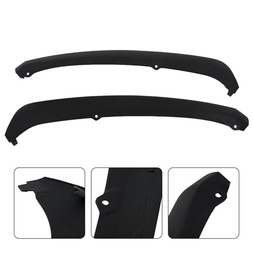 Left & Right Front Bumper Lower Trim Panel Spoiler Replacement for Focus 2012