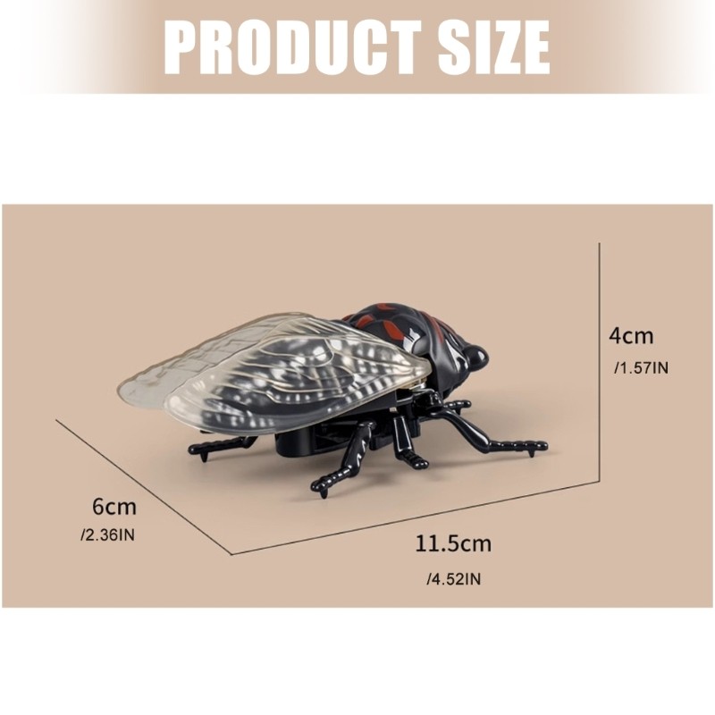 Creative Realistic Wind Up Insect Toy For Laughter Joy And Fun Halloween Toy