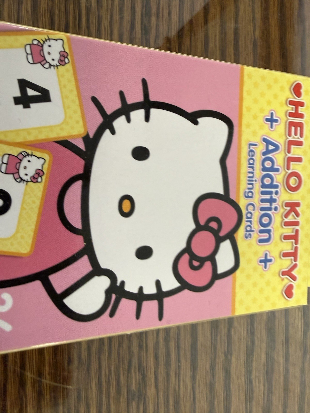 Hello Kitty Math Addition Flash Learning Cards NEW