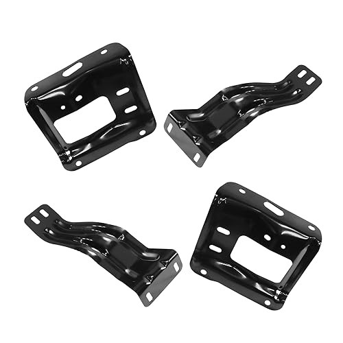 Replacement For 2011-2016 Fo-rd F Set of 4 Front Bumper Bracket Left & Right