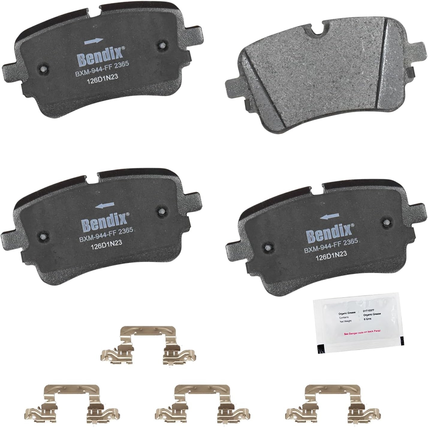 Bendix Priority 1 Semi Metallic Brake Pads For Audi A8 Q7 Q8 S6 S7 S8 Sq7 Sq8