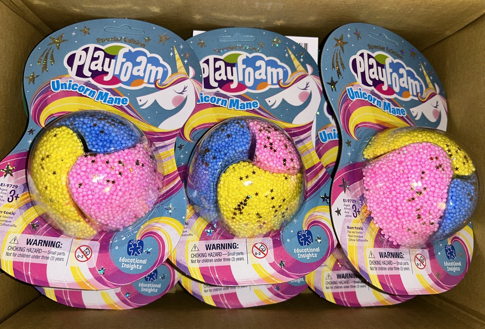 Educational Insights Playfoam Unicorn Mane – 12 Count New