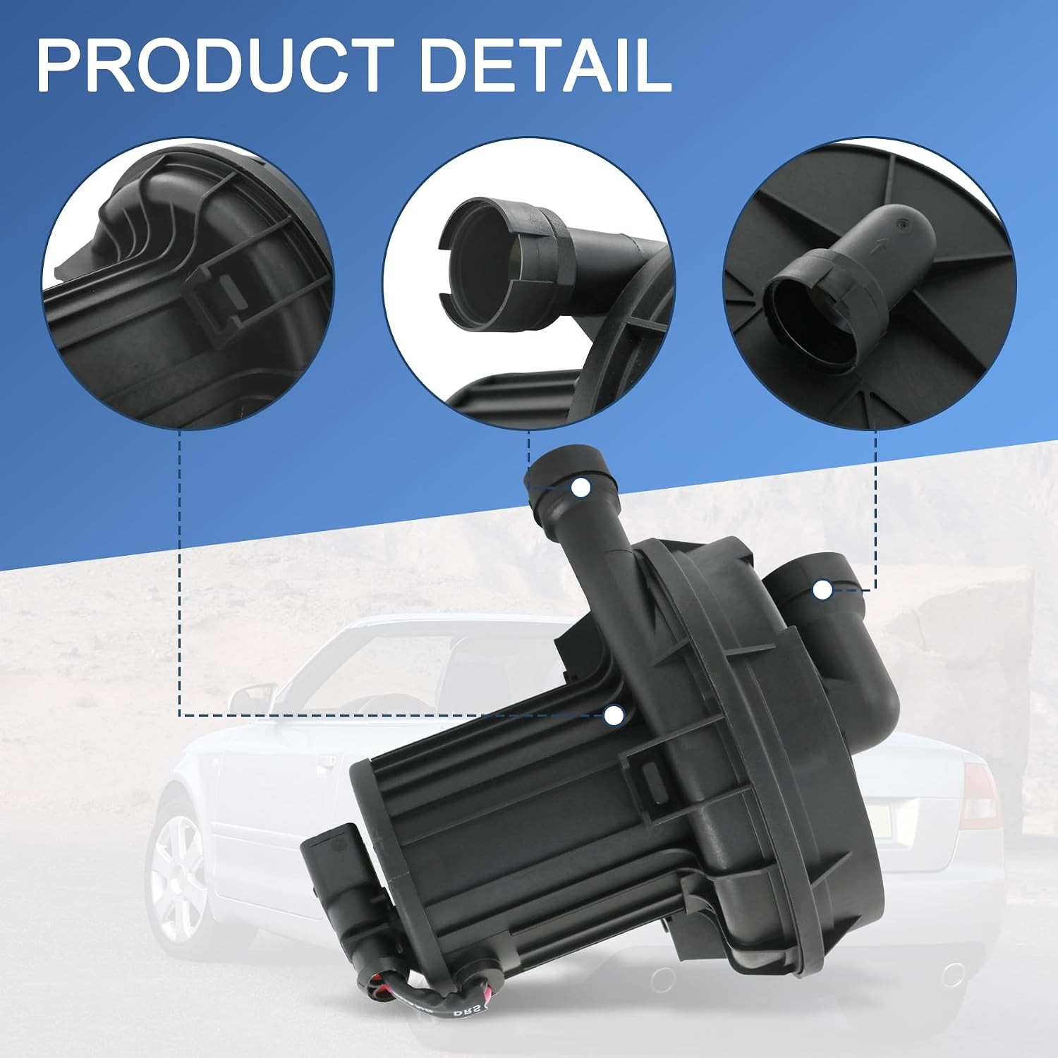 JDMSPEED Secondary Air Pump 06A959253B For Audi A4 A6 VW Jetta