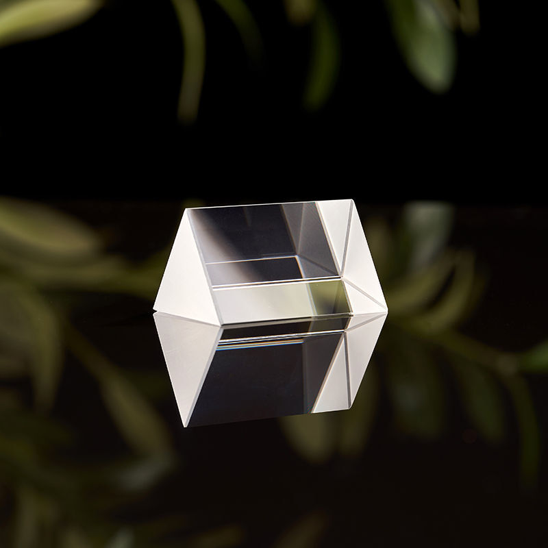 Equilateral Optical Prism Transparent Glass Prop Dispersion Physics Teaching