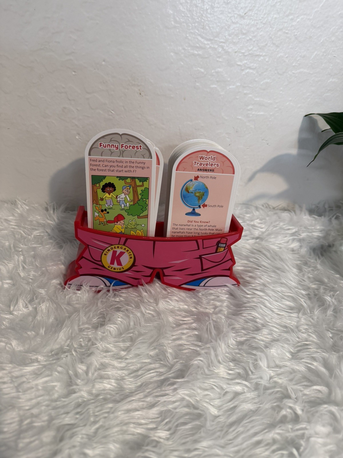 Smarty Pants – Kindergarten Card Set 115 Brain Building Cards questions answers