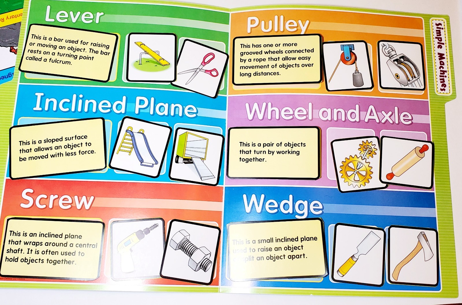 Carson-Dellosa Education Science file folder games, Grades 2-3