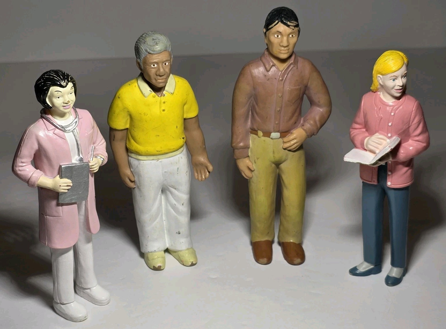 4 Lakeshore Community Block Play People Educational Career Diverse 90’s Figures