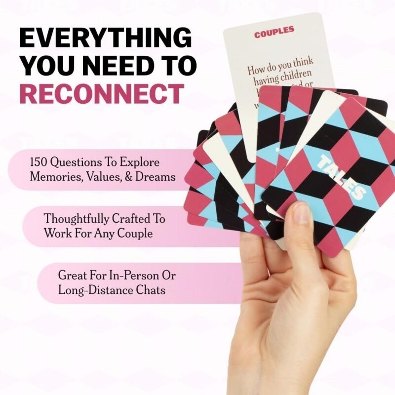 Conversation Starter Cards Card Game For Couples Edition Board Game gift NEW！