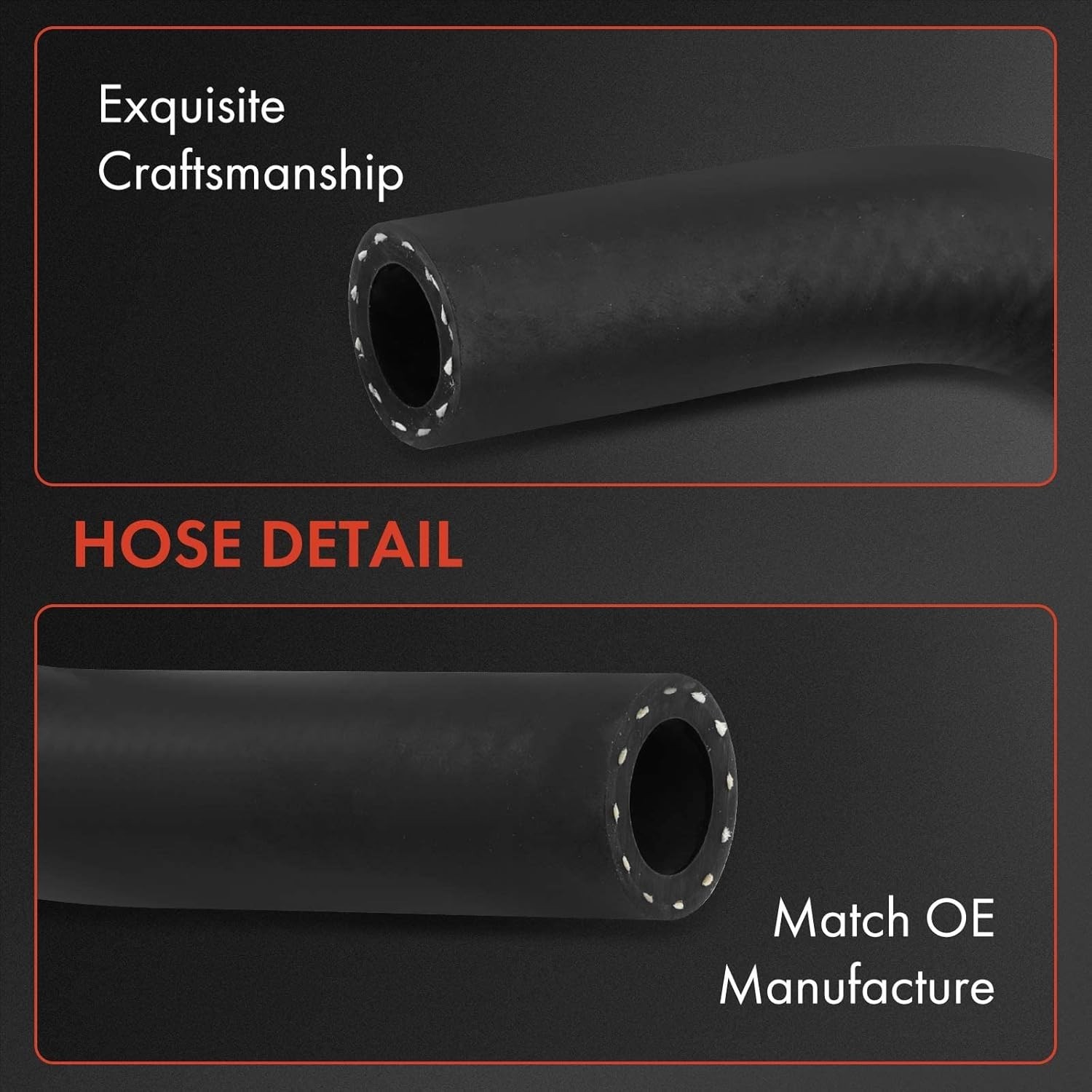 Power Steering Reservoir/Suction Line Hose Assembly Compatible with Kia Sport…