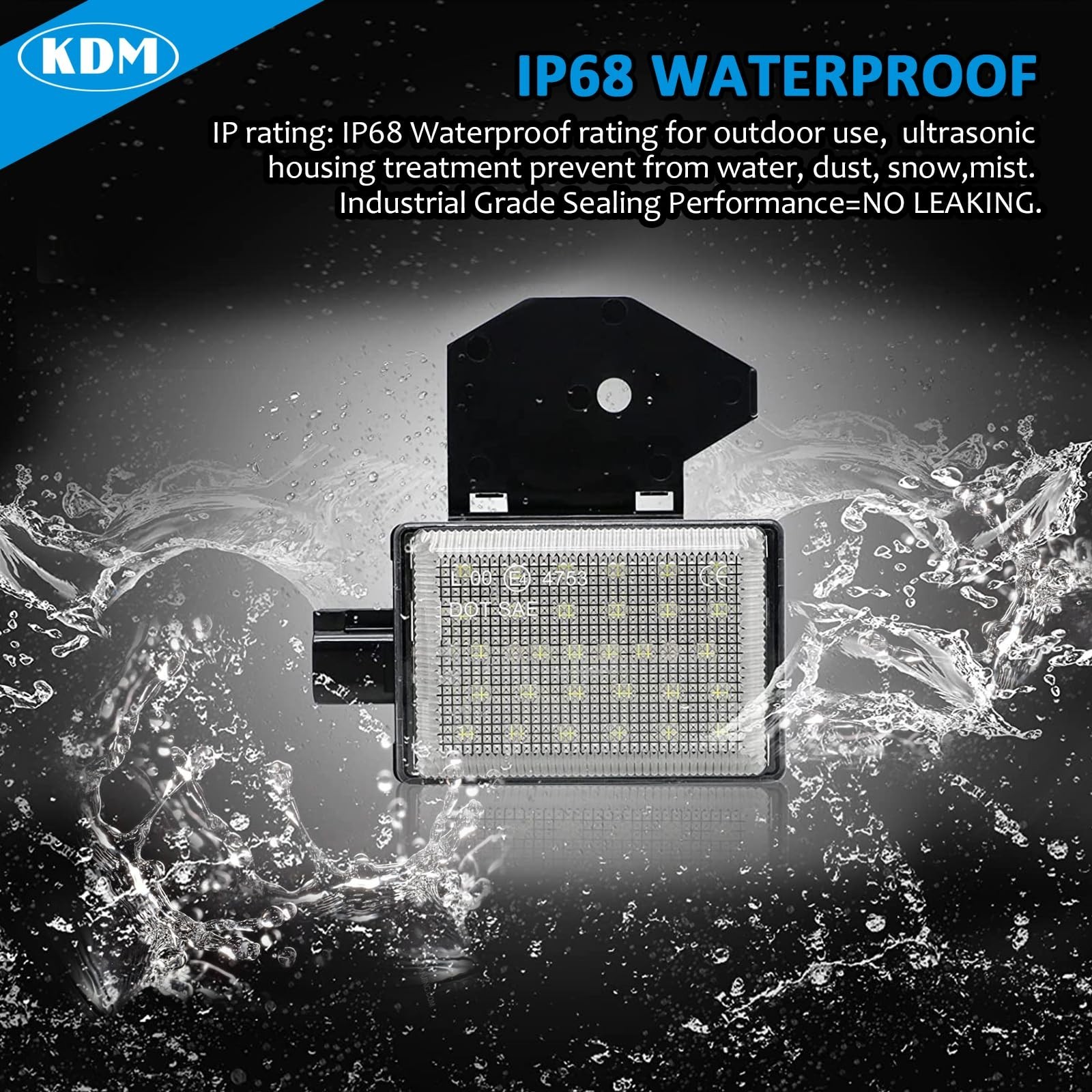 KDM Full LED Under Hood Light Assembly Fit for Dodge Ram 1500 2500 3500 Dakot…