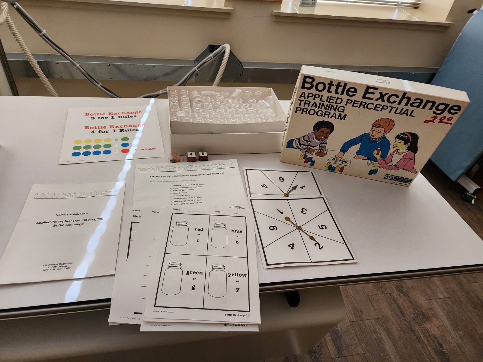 1978 J.A. Preston Corp. Bottle Exchange & Circle Language Builder 4943C 4951