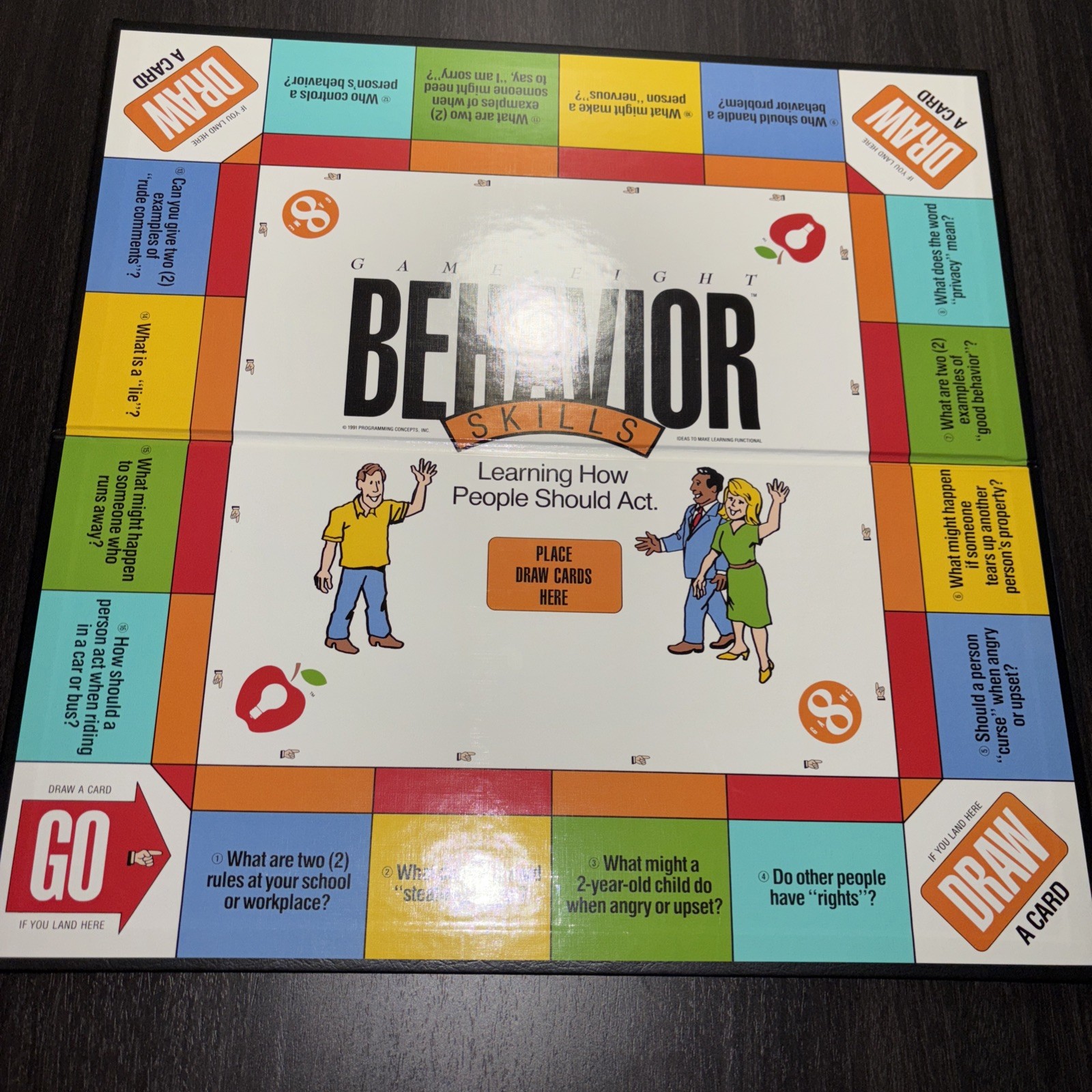 Game Eight Behavior Skills Board Game Special Education Teacher Social Skills