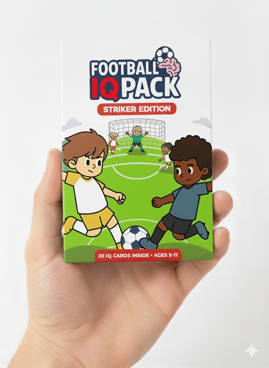Soccer IQ Card™ – Game Intelligence Cards for Kids Ages 5–11 | Learn Mindset,…