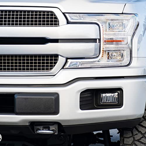 Pair Left Right Front Bumper Guards Pads Inserts End Caps Cover Trim Grill