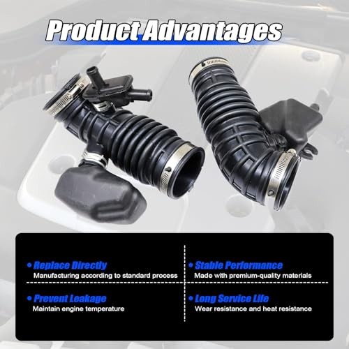 3.5L Engine Air Intake Hose Compatible with Infiniti FX35 Base Sport 2009