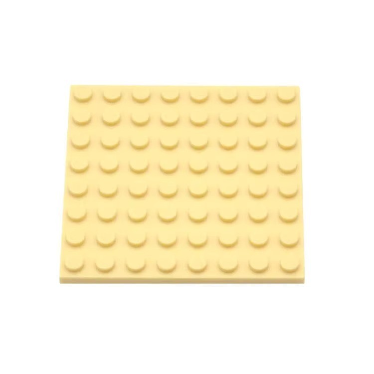 Building Block Plates 8×8 Dots 12 Colors | 10 Packs
