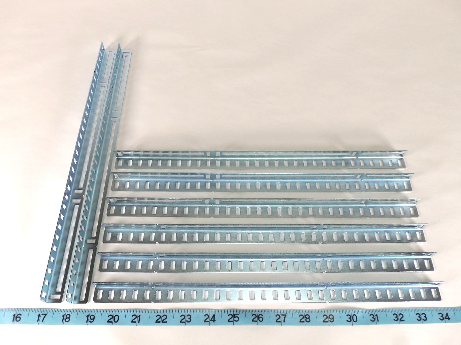 VEX Robotics EXP V5 Steel 1x1x30 Angle Rail Mixed Lot of 8 Pieces