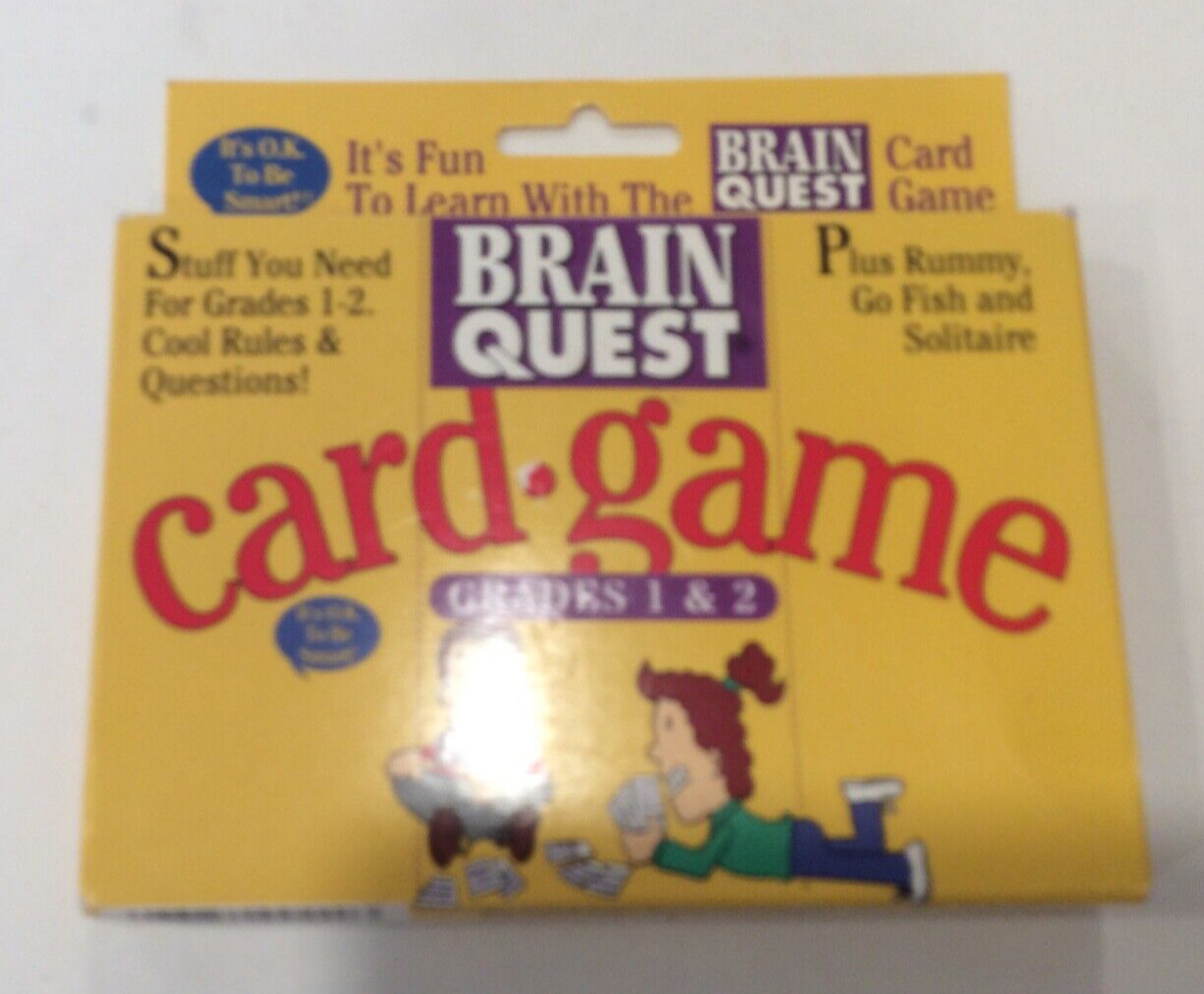 Brain Quest Card Game Grades 1 – 2 The Card Game that Tests your Knowledge