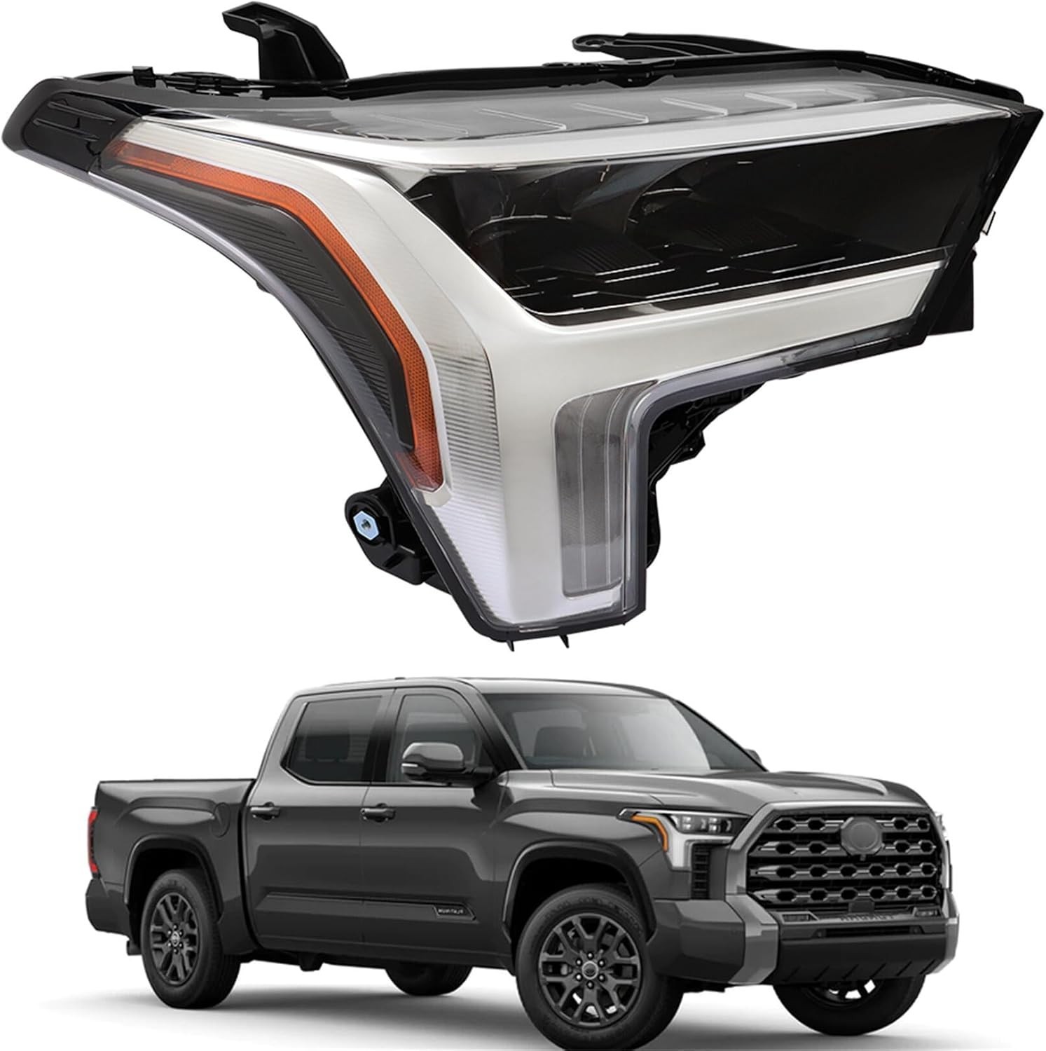 Headlight Assembly Replacement for Toyota Tundra 2022-2023