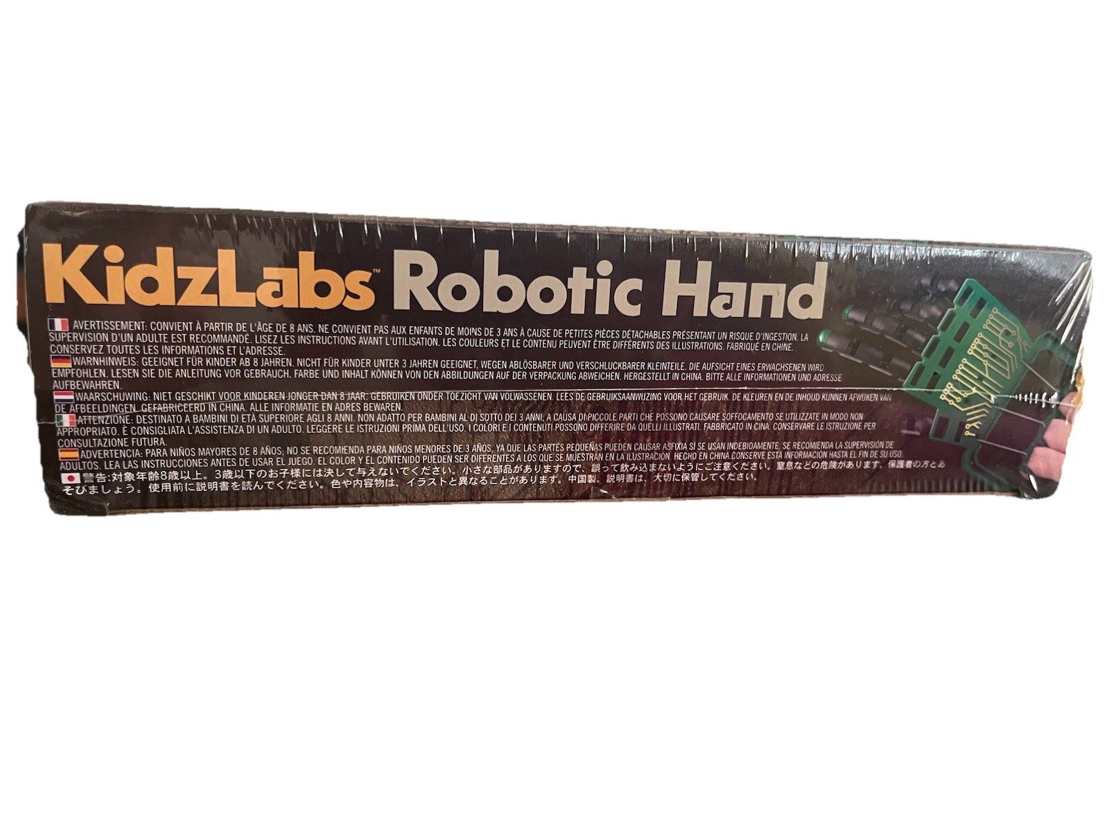 KidzLabs Robitic Hand STEM Toy Learning Toy Realistic Gripping New In Box