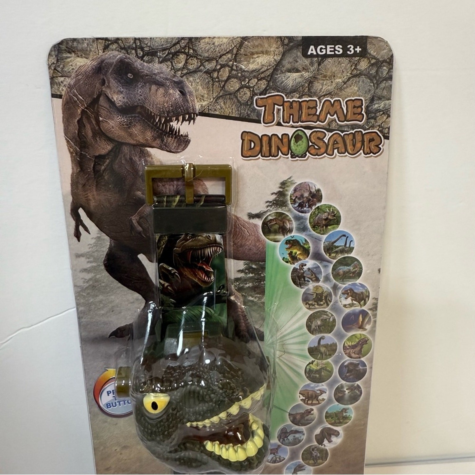 NWT Dinosaur Watch Flashlight Projector Toy Educational Gift RAYCHY brand