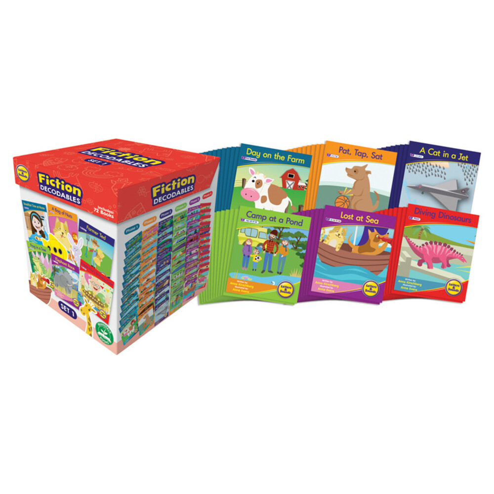 Junior Learning Letters and Sounds Fiction Decodables Set 1 – JRLBB126