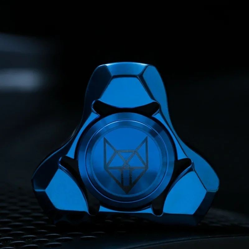 EDC Stainless Steel Mini Fidget Spinner – Metal Hand Stress Relief Spin Toy