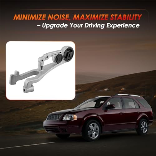 Engine Mount, Silver, Compatible with 3.0L Auto CVT Transmission Models Only