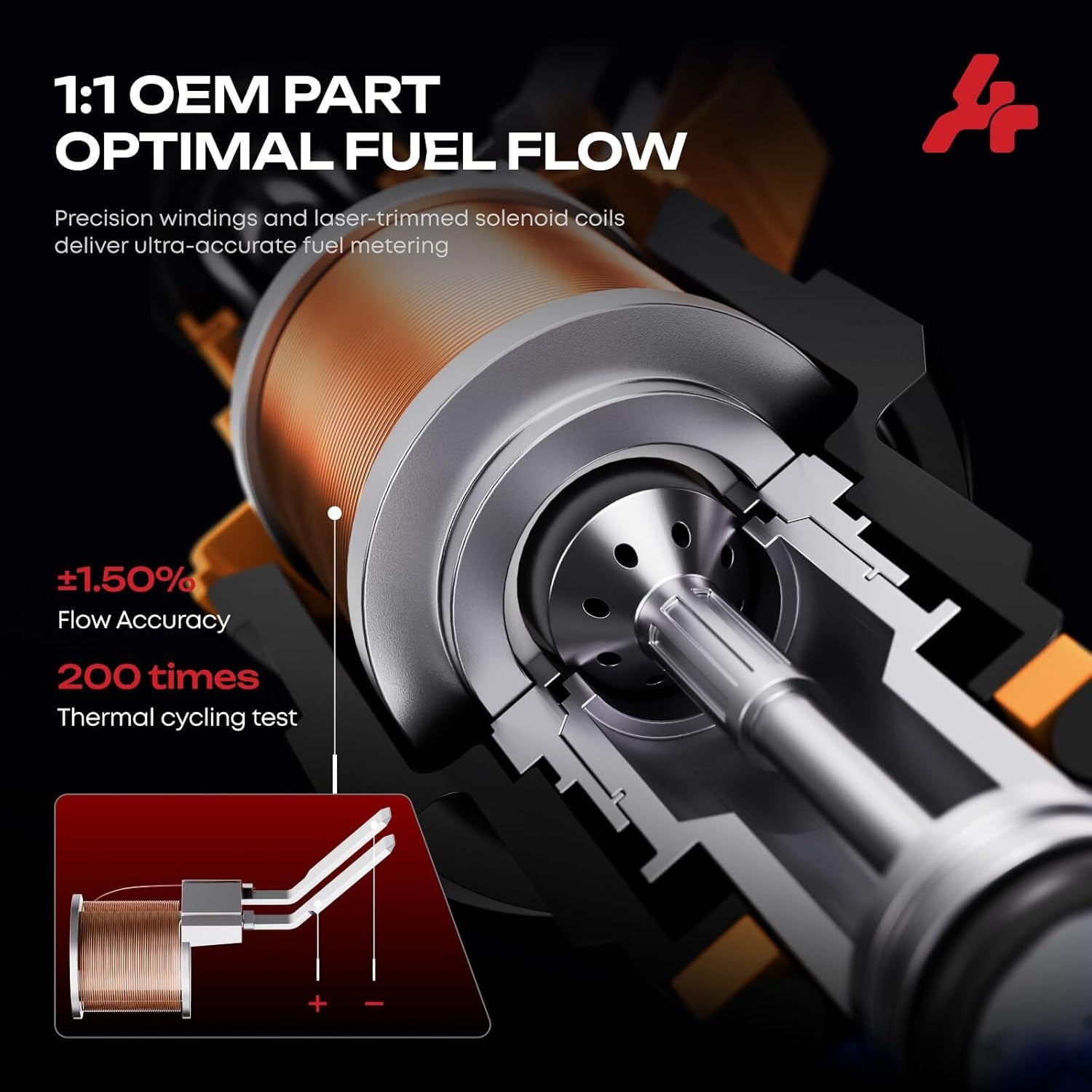 Fuel Injectors Spider 4.3L